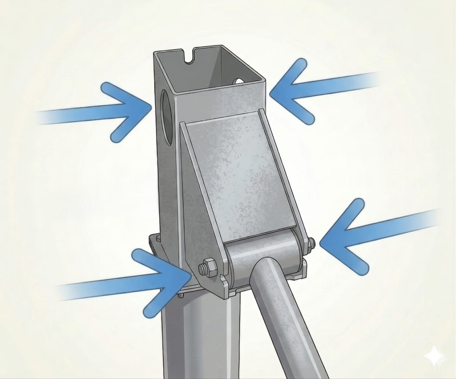 Loosen Bolts on Handle and Rod Hanger